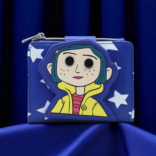 Coraline Inspired Leather Wallet