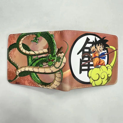 Dragon Ball Inspired Leather Wallet