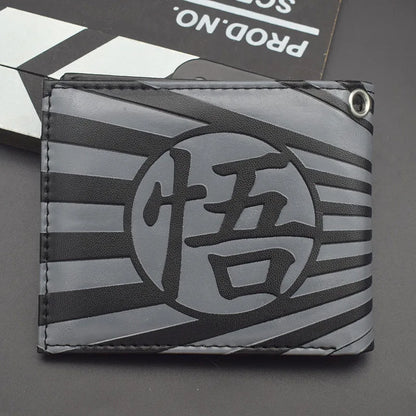 Dragon Ball Z Goku Inspired Leather Wallet